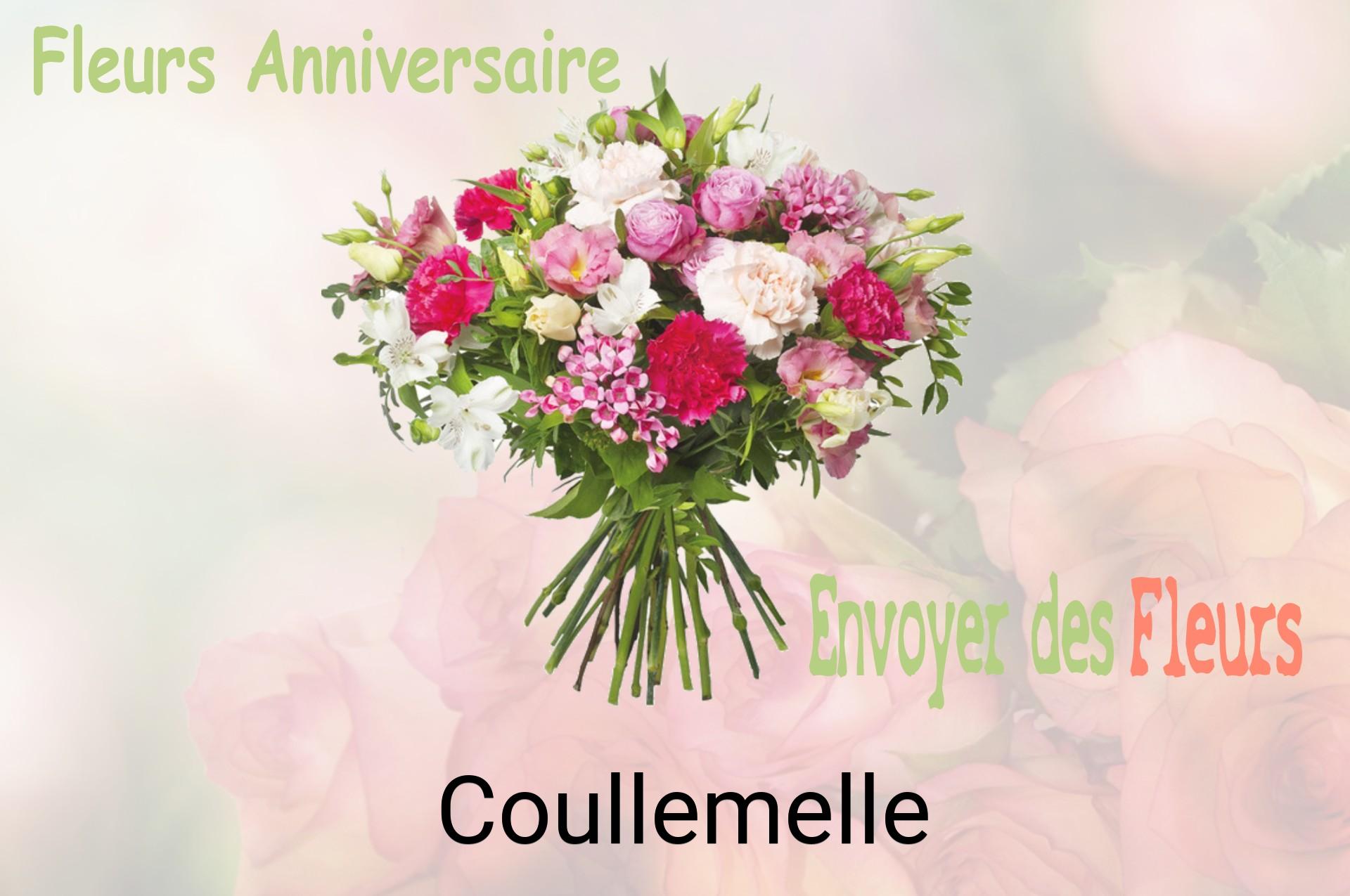 Bouquet de fleurs d’anniversaire livré à Coullemelle